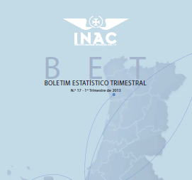 INAC, I.P. publica Estatísticas de Tráfego referentes ao primeiro trimestre de 2013 