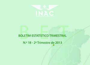 INAC, I.P. publica Estatísticas de Tráfego referentes ao segundo trimestre de 2013