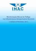 Monitorização Mensal do Tráfego nas Infraestruturas Aeroportuárias Nacionais