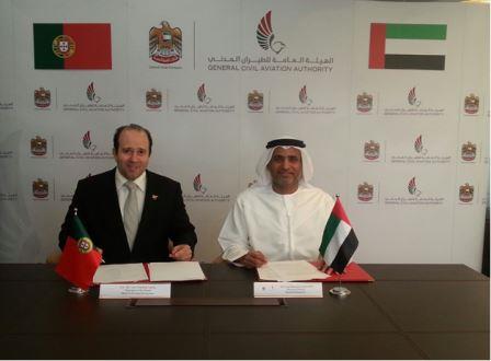 Consultas aeronáuticas Portugal /Emirados Árabes Unidos - Dubai, 15 e 16 de março de 2015