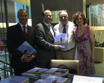 Jornalista e Escritor Jorge Vieira, apresenta obra literária sobre a história da Regulação da Aviação Civil, Por ocasião do 10º aniversário da Agência de Aviação Civil (ACC) de Cabo Verde, na Cidade da Praia, Cabo Verde