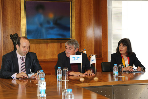 Presidente da ANAC visita NAV Portugal, E.P.E. e Centro de Controlo de Tráfego Aéreo de Lisboa